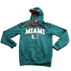Pro Edge University Of Miami Hurricanes Men's SM Pullover Hoodie